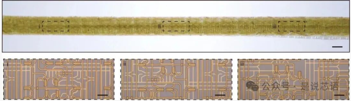 复旦团队重大突破 世界首款纤维芯片问世:大规模集成电路 卡车碾压也不怕